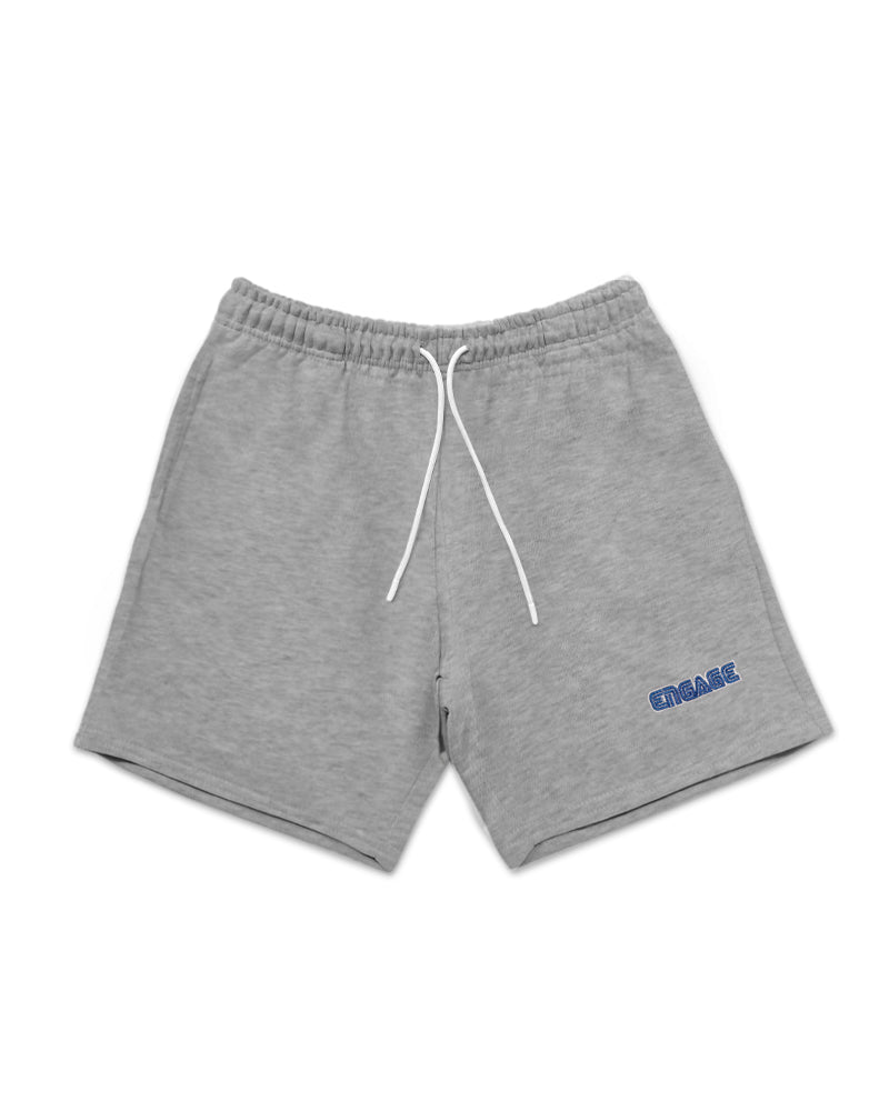 Player 1 Track Shorts (Grey Marl)